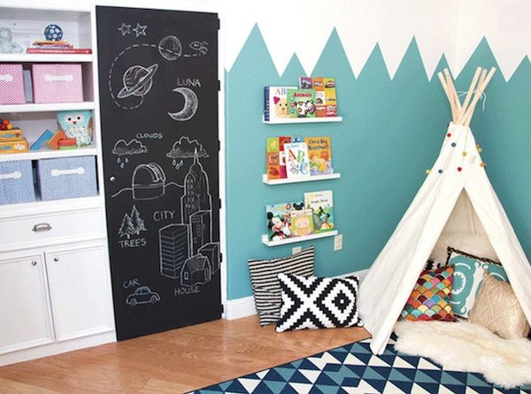 10 Playful Kids Bedroom Ideas with Teepees Inside ➤ Discover the season's newest designs and inspirations for your kids. Visit us at kidsbedroomideas.eu #KidsBedroomIdeas #KidsBedrooms #KidsBedroomDesigns @KidsBedroomBlog