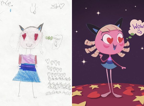 Artists Recreate Kids’ Monster Doodles In Their Unique Styles ➤ Discover the season's newest designs and inspirations for your kids. Visit us at www.kidsbedroomideas.eu #KidsBedroomIdeas #KidsBedrooms #KidsBedroomDesigns @KidsBedroomBlog