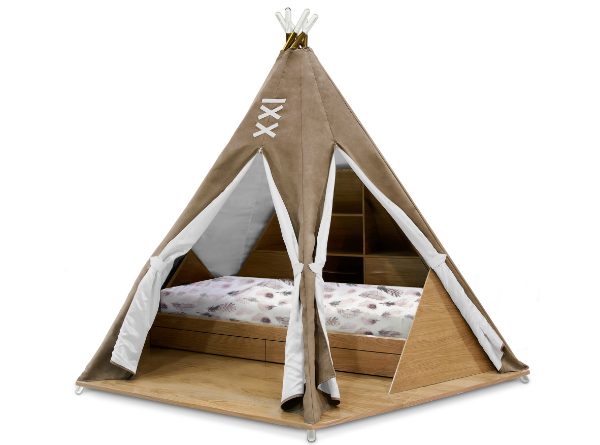How To Style Kids Teepee Bedroom Like A Pro ➤ Discover the season's newest designs and inspirations for your kids. Visit us at www.kidsbedroomideas.eu #KidsBedroomIdeas #KidsBedrooms #KidsBedroomDesigns @KidsBedroomBlog