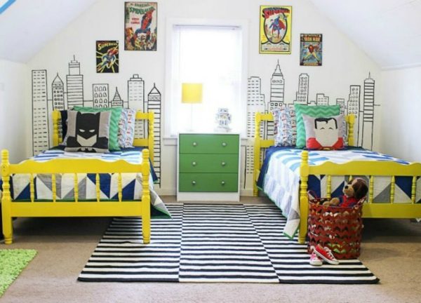 Incredible Superhero Room Décor Ideas Kids Will Love ➤ Discover the season's newest designs and inspirations for your kids. Visit us at www.kidsbedroomideas.eu #KidsBedroomIdeas #KidsBedrooms #KidsBedroomDesigns @KidsBedroomBlog