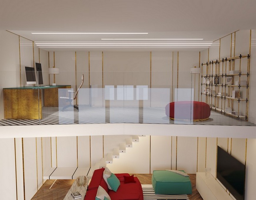 A Cosmic Kids Bedroom Design by Yuriy Zimenko