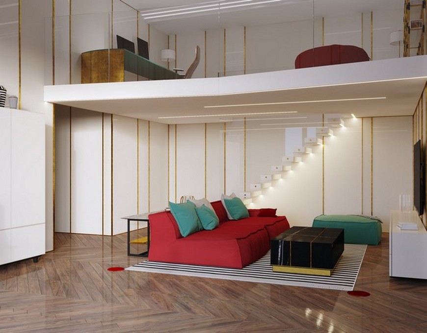 A Cosmic Kids Bedroom Design by Yuriy Zimenko