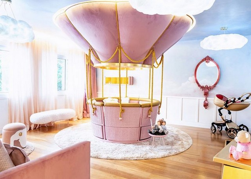 Amazing Kids Bedroom Projects with Cloud Lamps