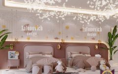 Magical Girls' Bedroom by Luxury Antonovich Design