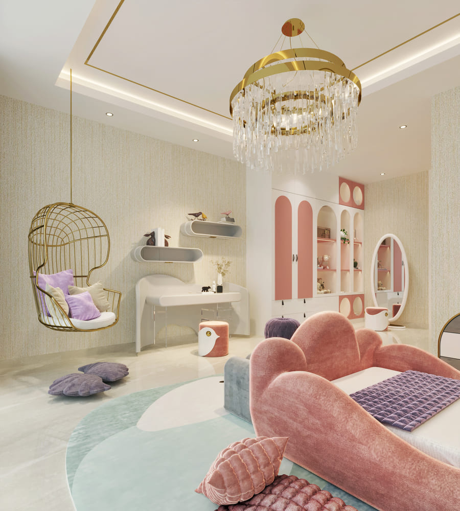 luxury girls room