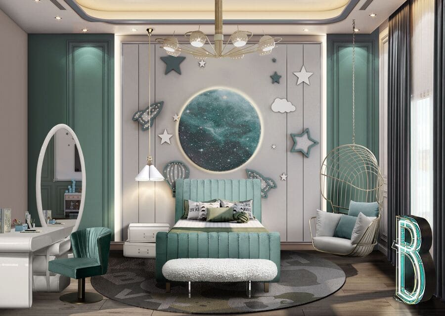 luxury kids' room