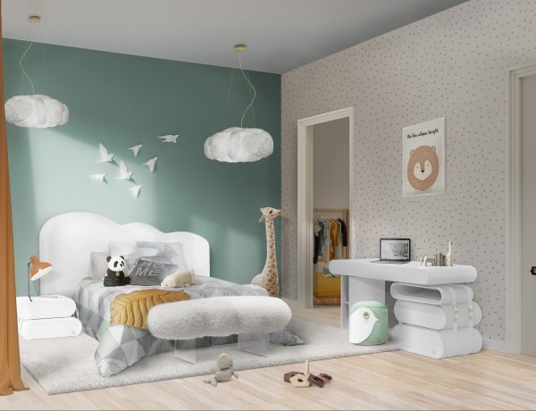 neutral kids bedroom